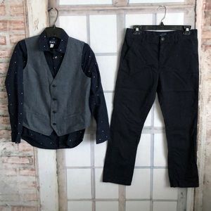 Boys 3 piece  navy outfit